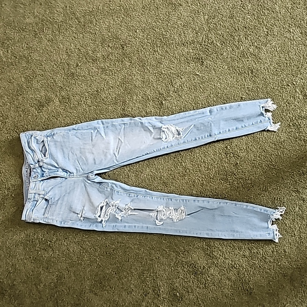American eagle next level stretch jeggings 2 short